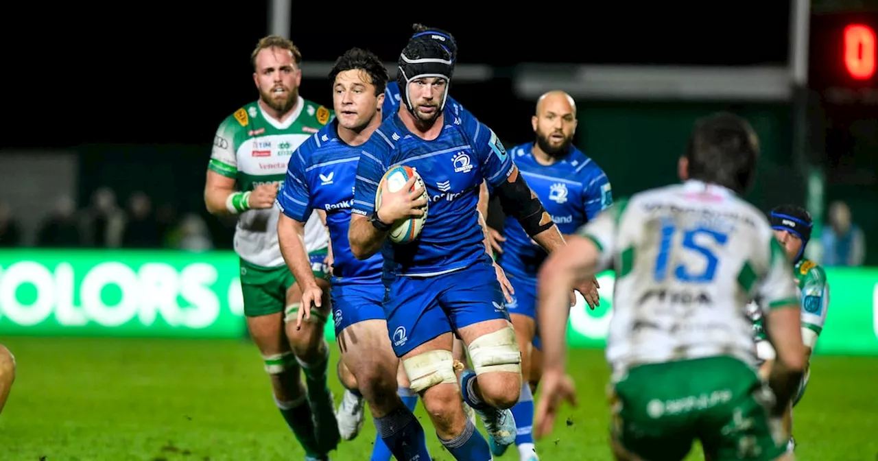 Leinster outclass Benetton to secure 5-35 win in Treviso