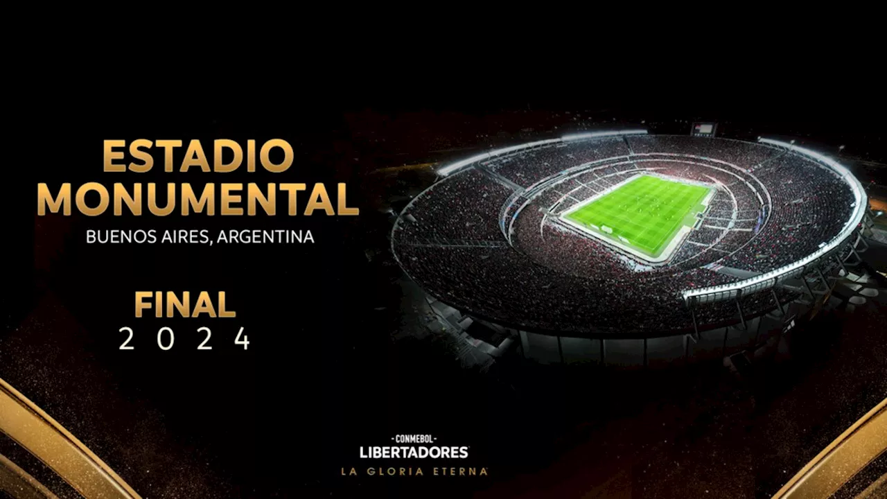 Conmebol anuncia final da Libertadores 2024 no Monumental de Núñez