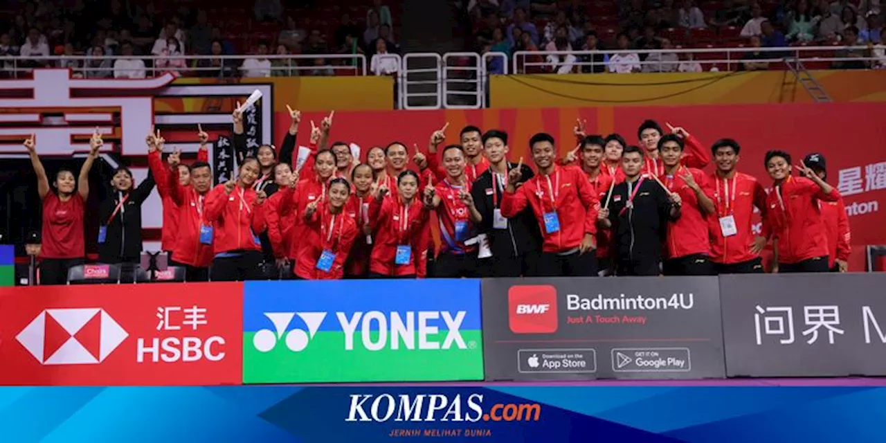 Tim Indonesia Juara Piala Suhandinata 2024, Tuntaskan Revans Atas Tuan Rumah