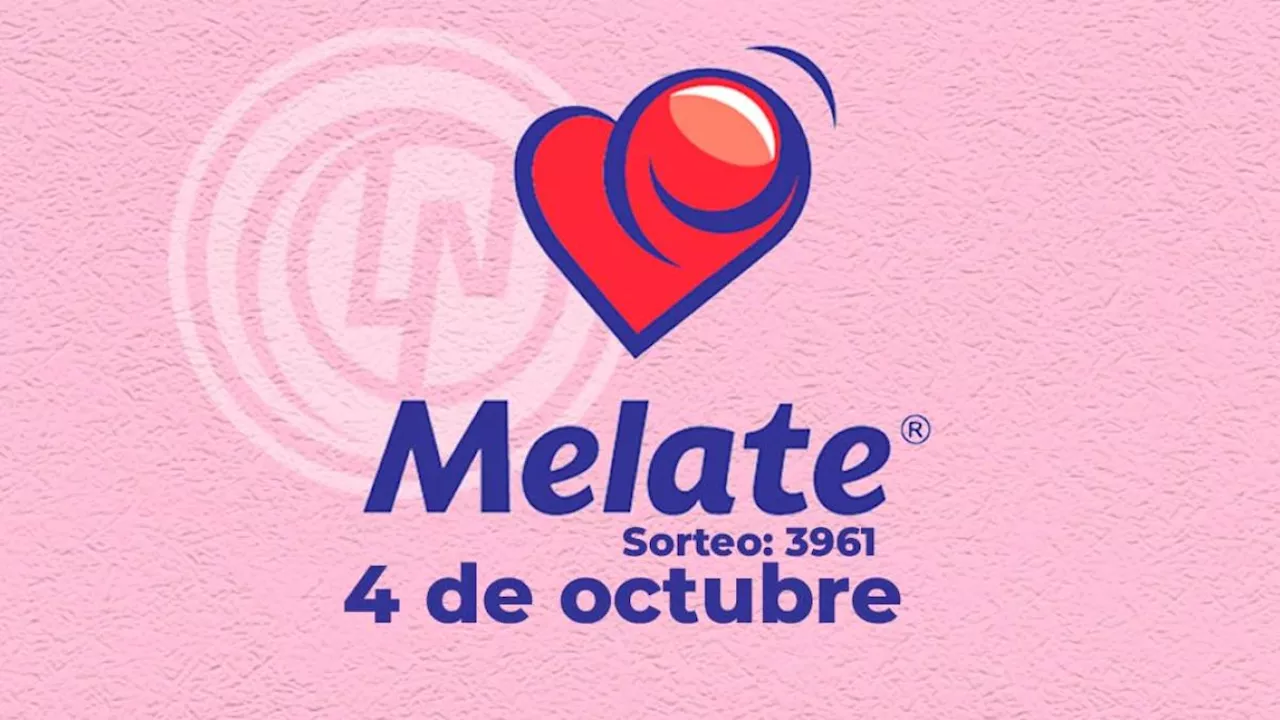 Conoce los números premiados del Melate, Revancha y Revanchita del 4 de octubre de 2024