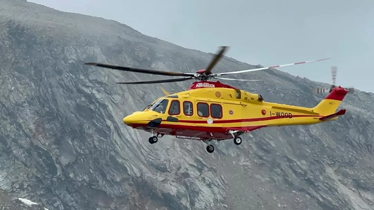 Cane di alpinista tedesco Christoph Menacher ritrovato sul Monte Rosa