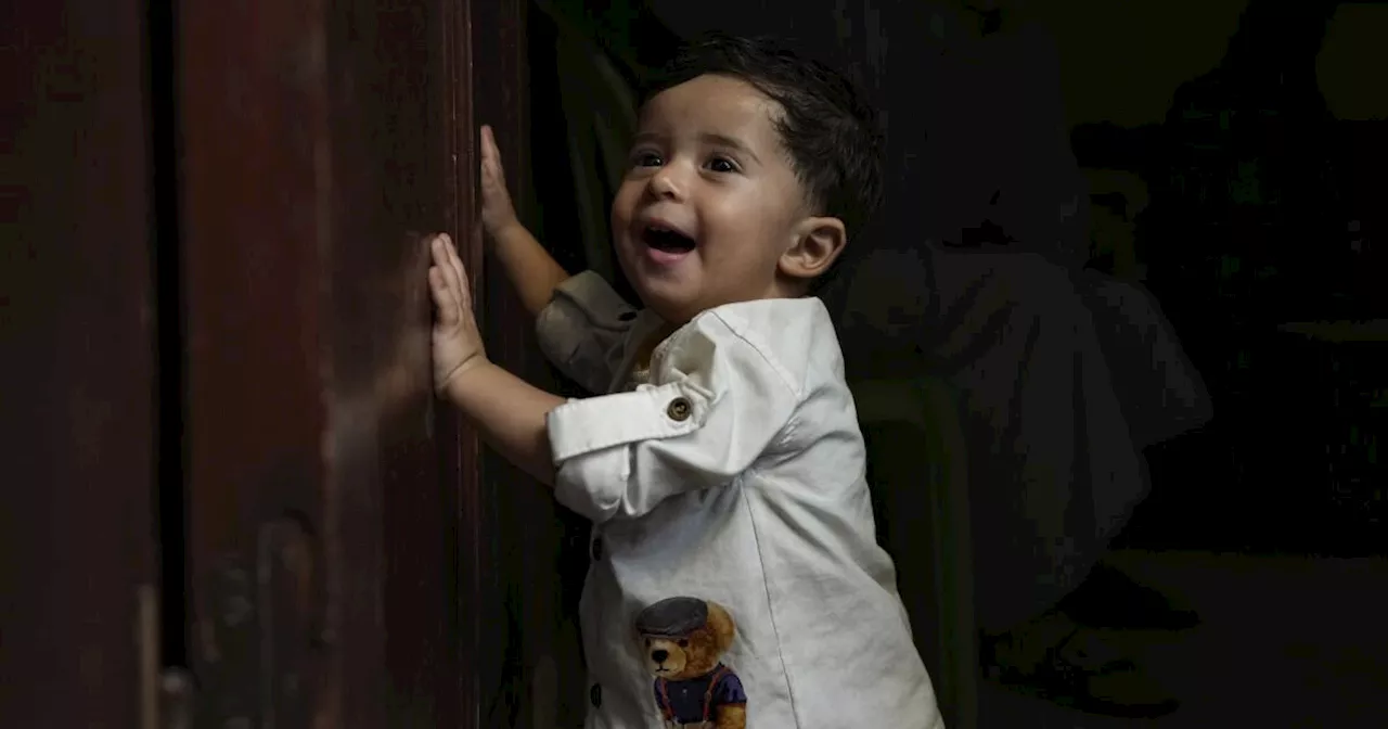 Born on Oct. 7, Ali's first year has played out amid the Israel-Hamas war