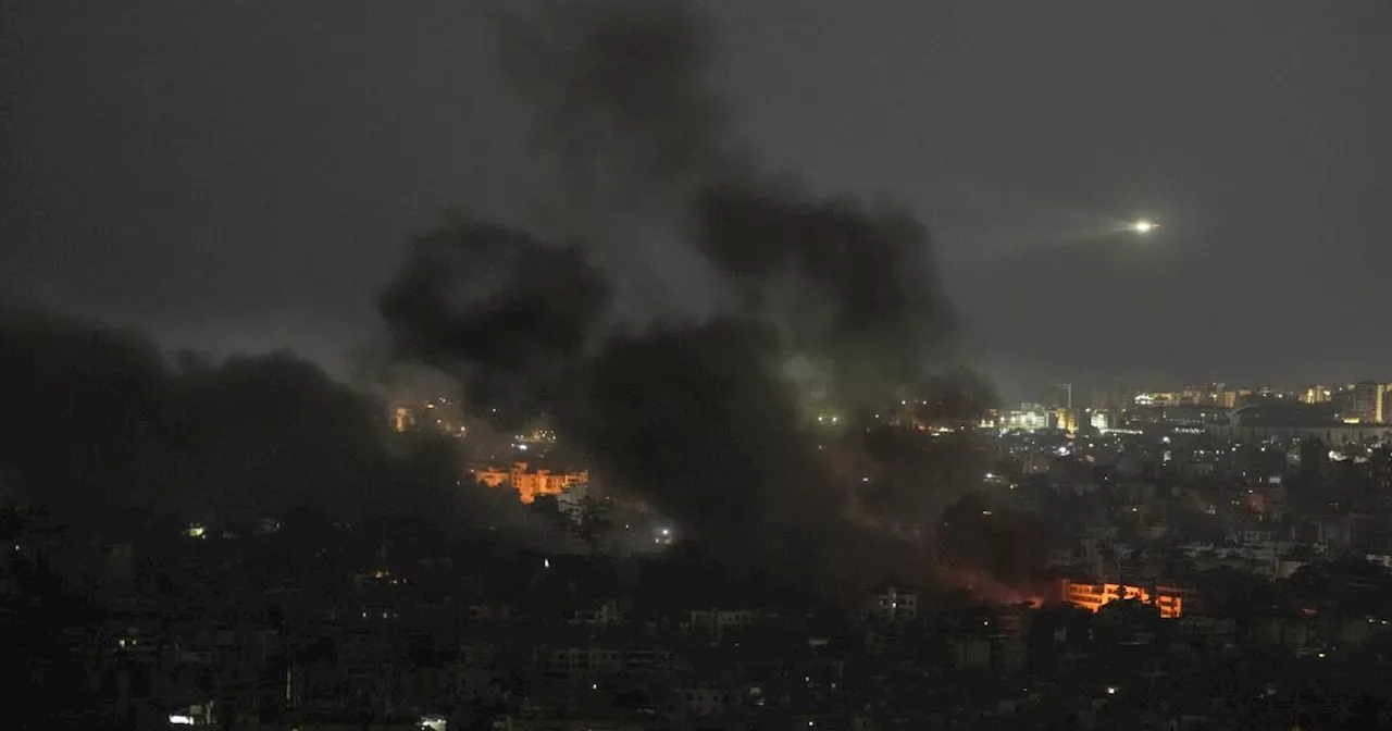 Israel strikes Lebanon, hitting Beirut suburbs and the north; more strikes in Gaza