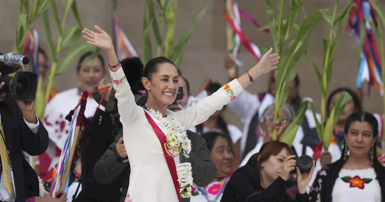 La nueva presidenta de México promete retomar la lucha contra el cambio climático