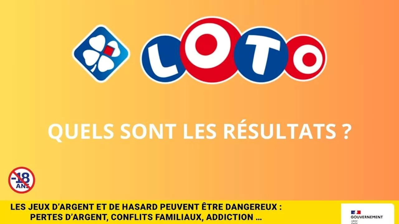 Les résultats du Loto de la FDJ du samedi 5 octobre 2024