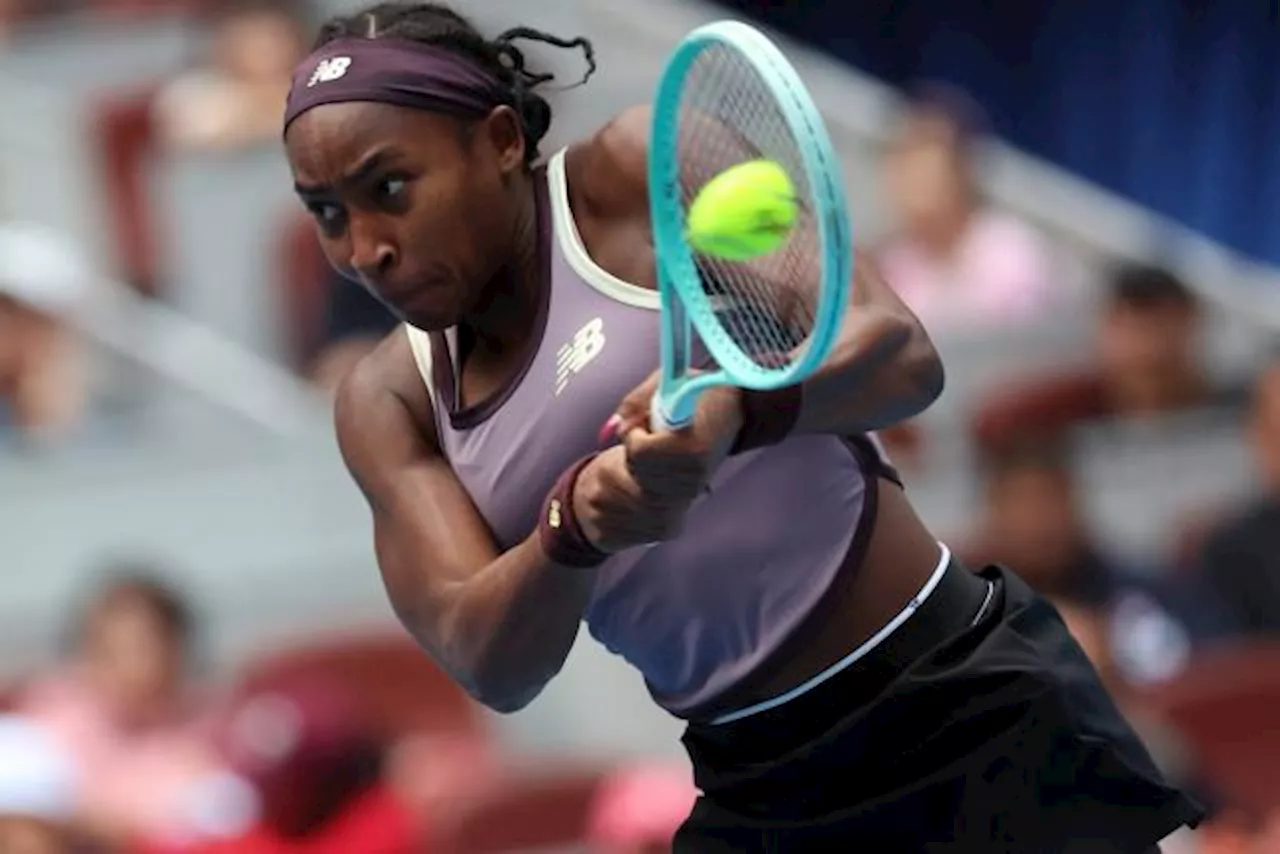 Coco Gauff qualifiée pour la finale à Pékin après sa victoire sur Paula Badosa