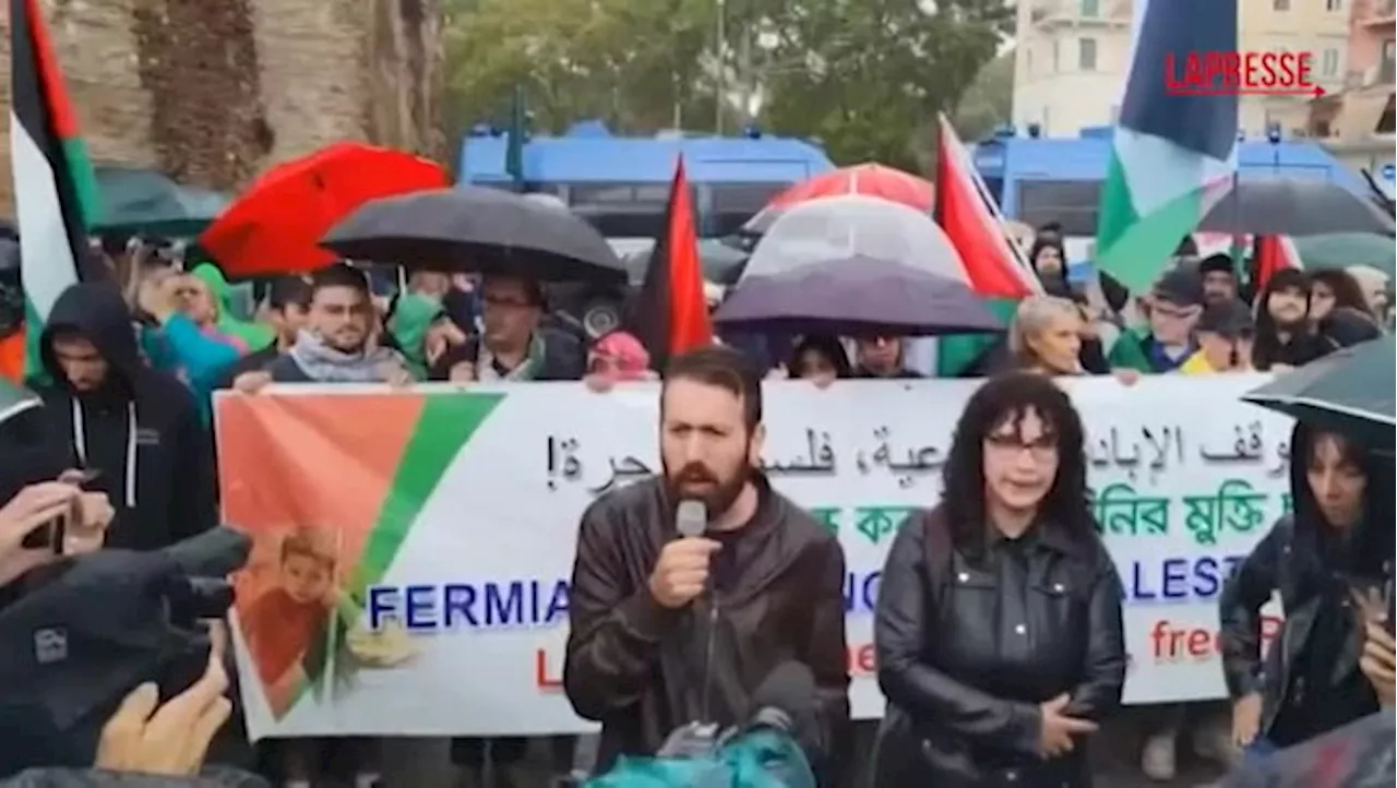 Pro Pal a Roma, i manifestanti: &#034;Operazione di mistificazione su questo corteo&#034;