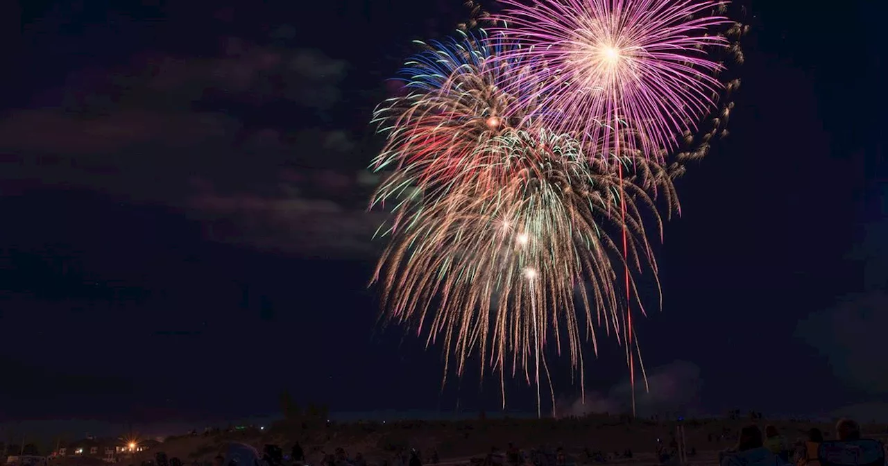 Final performance of the World Fireworks Championships in Blackpool tonight