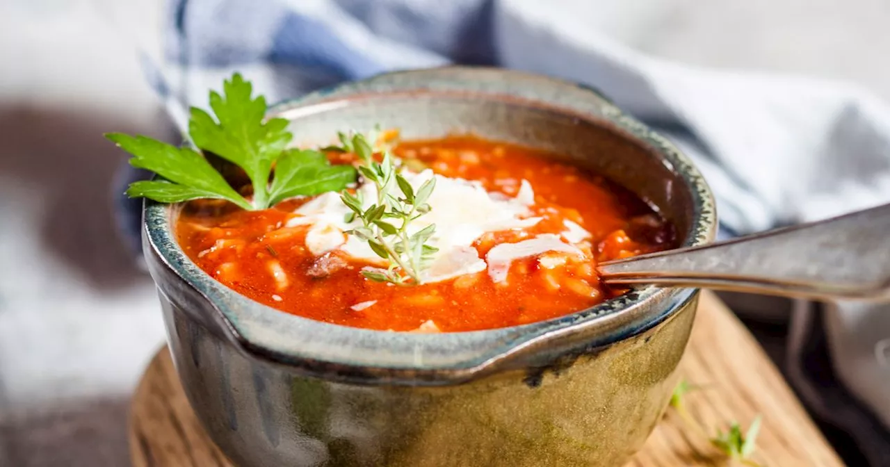 Jamie Oliver's tomato soup recipe made by his father that takes just five steps