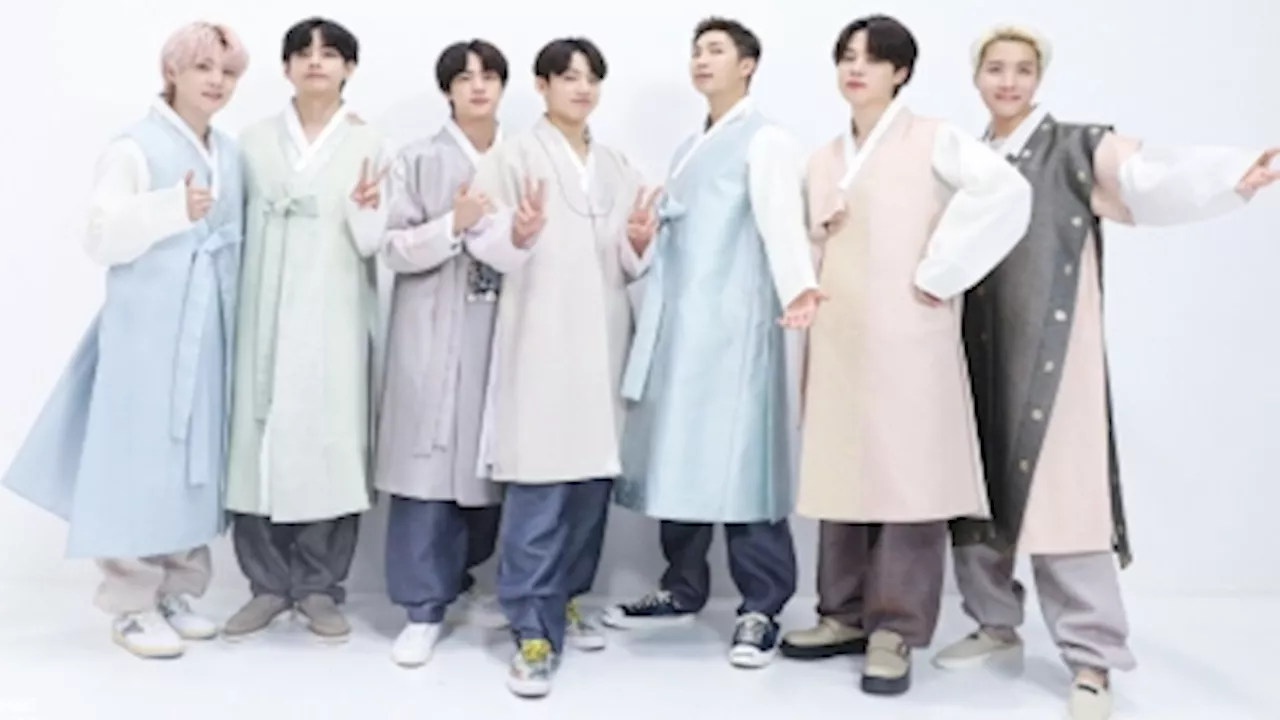 BTS and beauty of traditional Korean culture focus of new merchandise series as group reunites with South Korea's National Museum Cultural Foundation