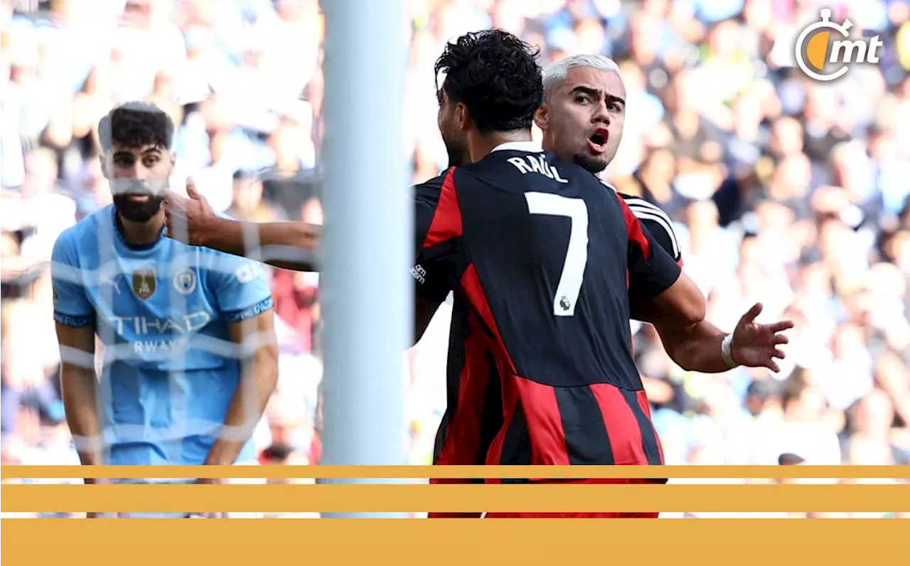 ¡Asistencia magistral de Raúl Jiménez da la ventaja al Fulham ante el Manchester City!