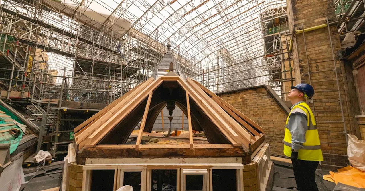 Inside Manchester Town Hall's restoration