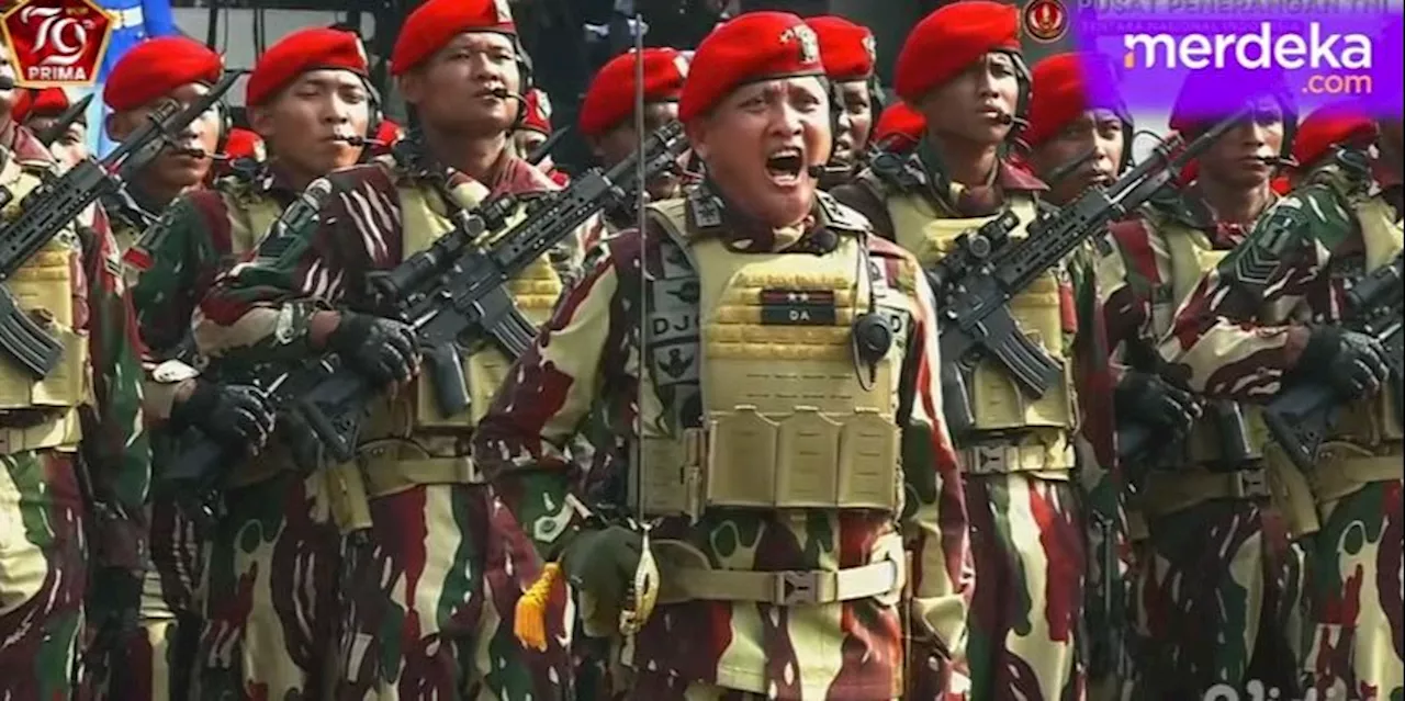 Jadi Komandan Upacara HUT TNI, Ini Profil Danjen Kopassus Mayjend Djon Afriandi & Sederet Karir Menterengnya