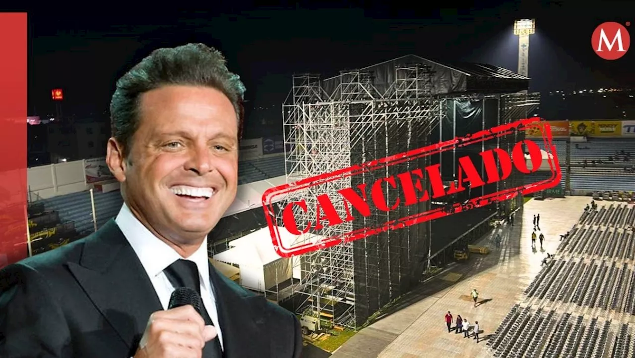 Cancelan concierto de Luis Miguel en Tampico