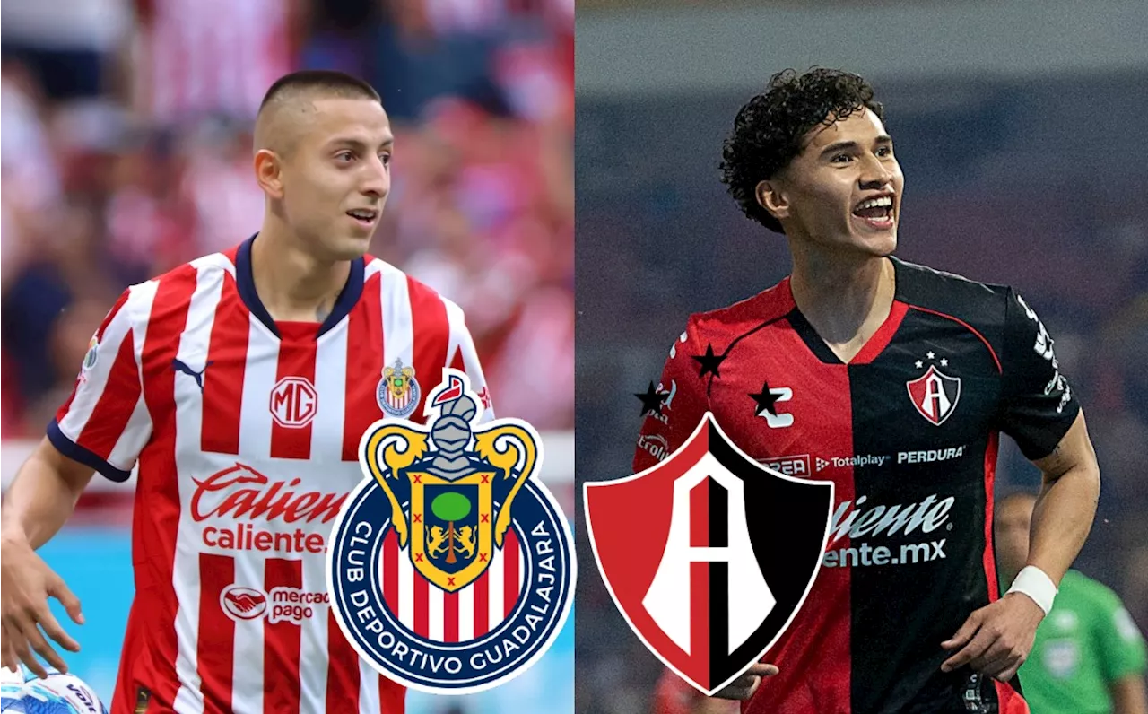 Chivas vs Atlas: ¿Dónde y a qué hora VER Clásico Tapatío HOY de la Liga MX 2024?