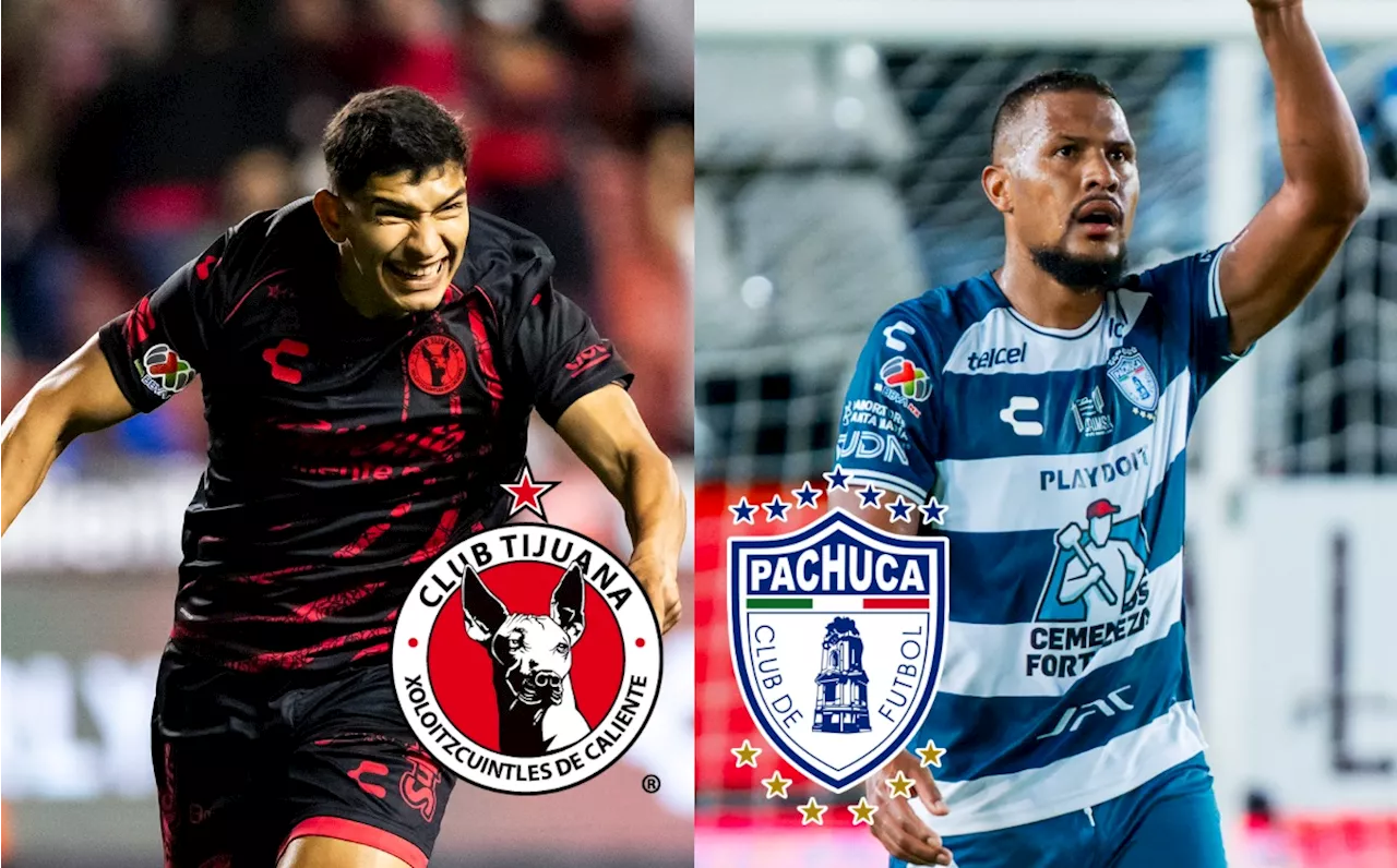 Tijuana vs. Pachuca HOY | Dónde ver partido del Apertura 2024 EN VIVO