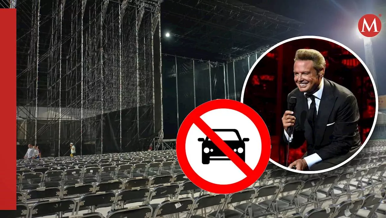 ¡Toma nota! Calles cerradas por concierto de Luis Miguel el estadio Tamaulipas: ¿Cuáles son?