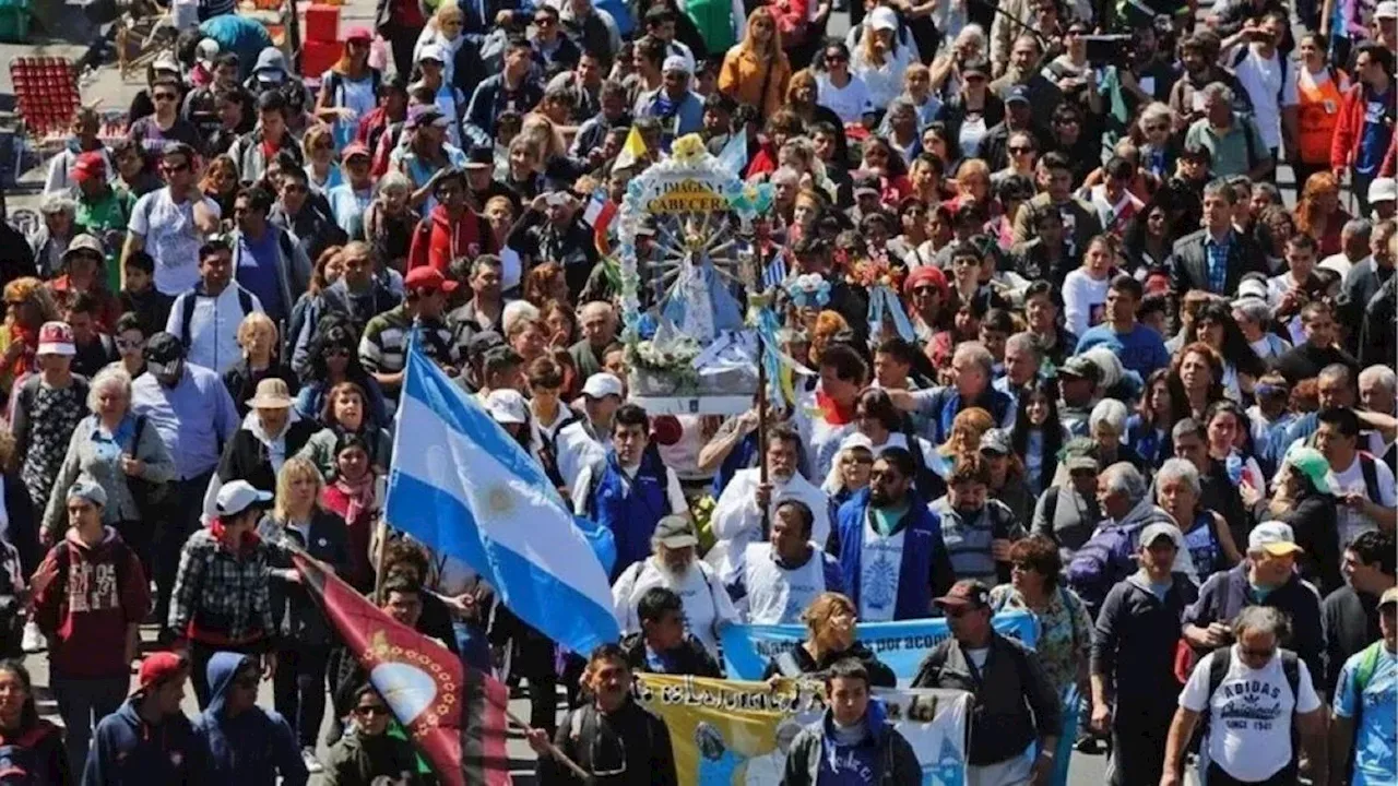 Caminata a Luján: los agradecimientos y pedidos de los feligreses