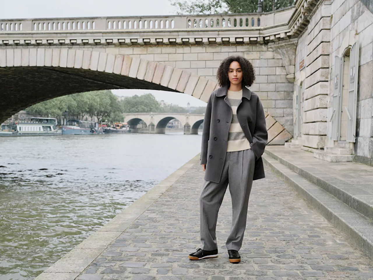 Sporty aesthetics meet French tailoring