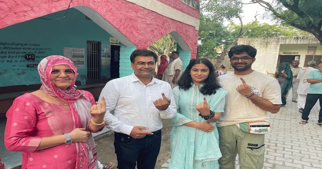 Haryana Assembly Elections Live: हरियाणा की 90 सीटों पर वोटिंग जारी, सुबह 9 बजे तक 9.53% मतदान