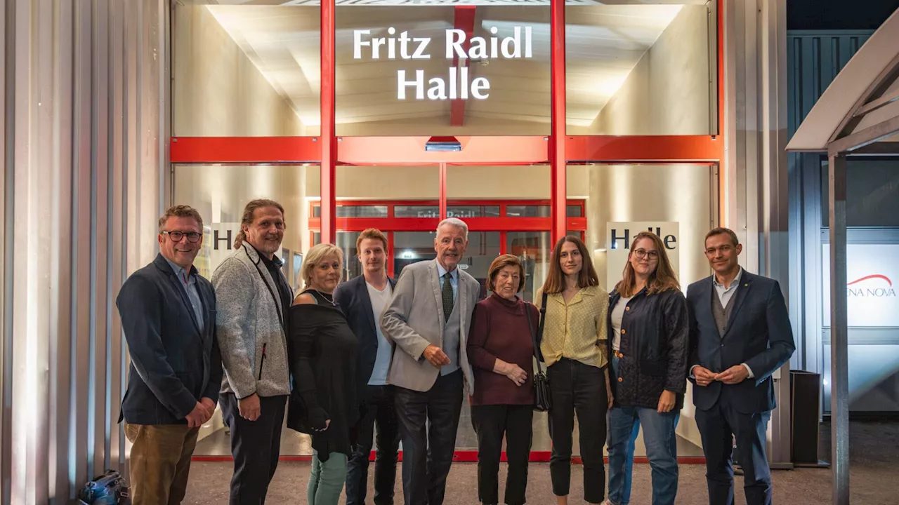 Eine Halle für Fritz Raidl