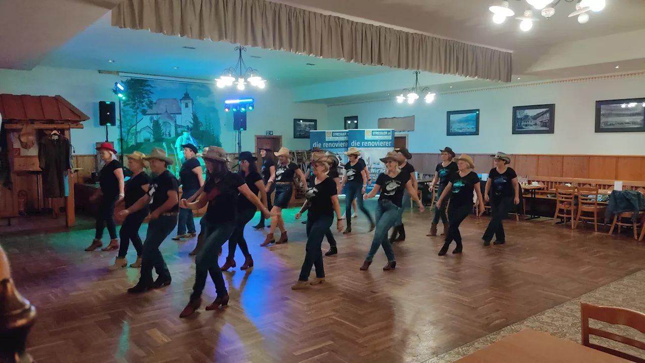 Line-Dance-Abend im Gasthaus Jedermann