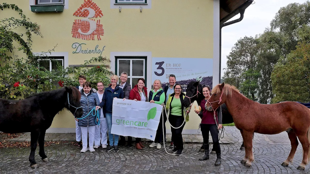 Maria Anzbach: Green Care-Betrieb vor den Vorhang