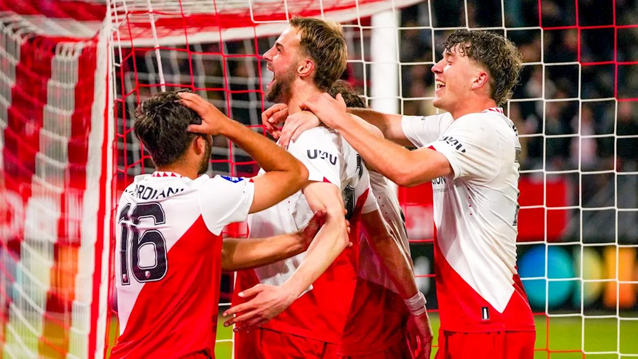 FC Utrecht haalt met pijn en moeite zege binnen • Trainer Jans toegezongen in Galgenwaard