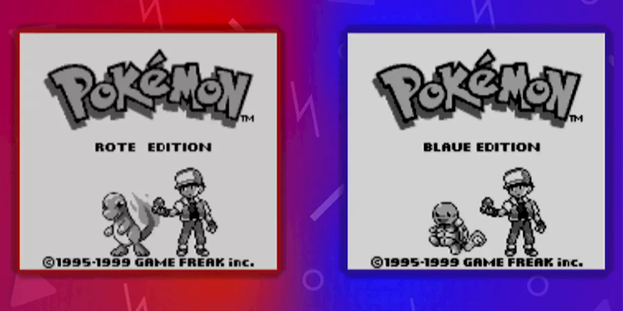 Heute vor 25 Jahren erschienen Pokémon Rote Edition und Blaue Edition in Europa