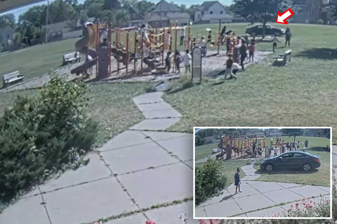 10-year-old menace arrested after caught-on-camera joyride through crowded park