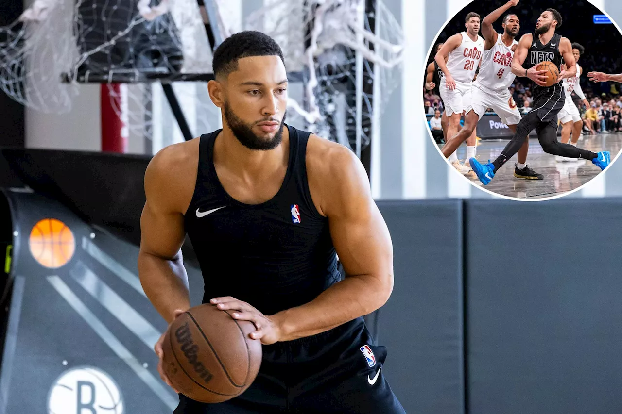 Ben Simmons wasn't fully healthy for Nets' training camp last year before injury spiral