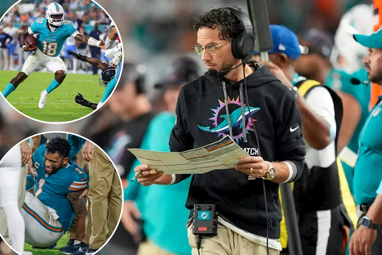 Mike McDaniel is no longer NFL's darling with Dolphins engulfed by quarterback mess