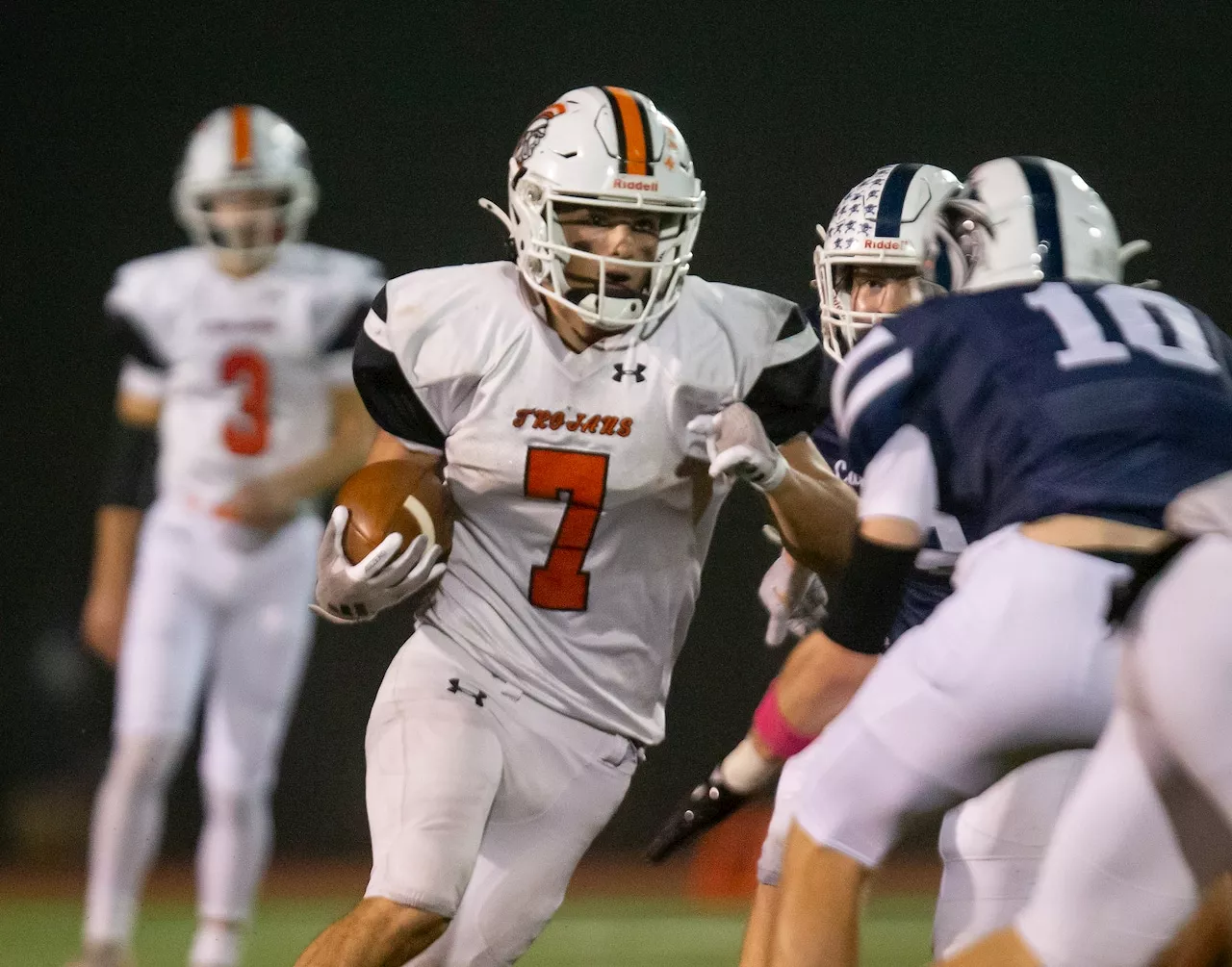 Running back Caleb Snyder sets career-high mark, lifts Upper Dauphin over Camp Hill