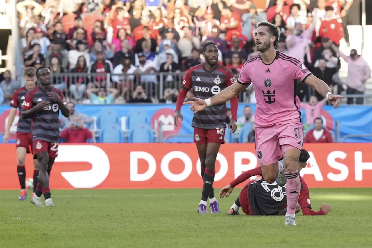 Messi comes on in second half and Miami scores late winner in Toronto