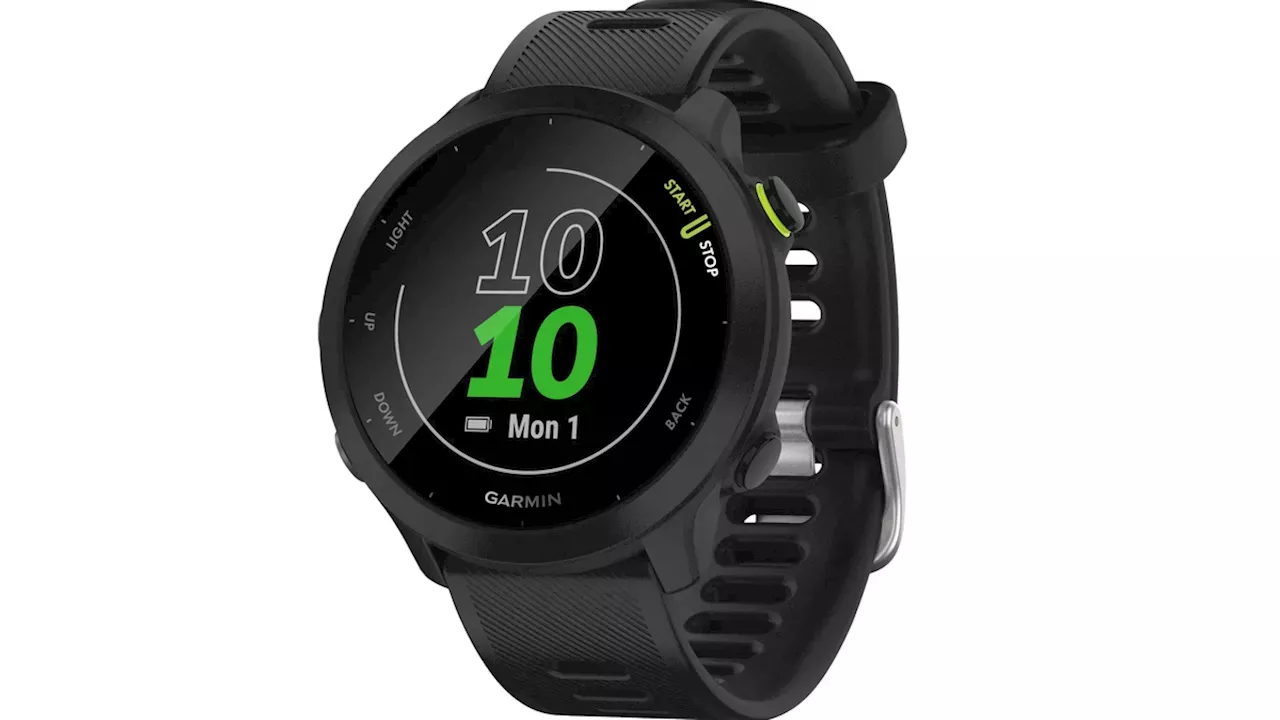 The budget-friendly Garmin Forerunner 55 is a bargain on Amazon right now