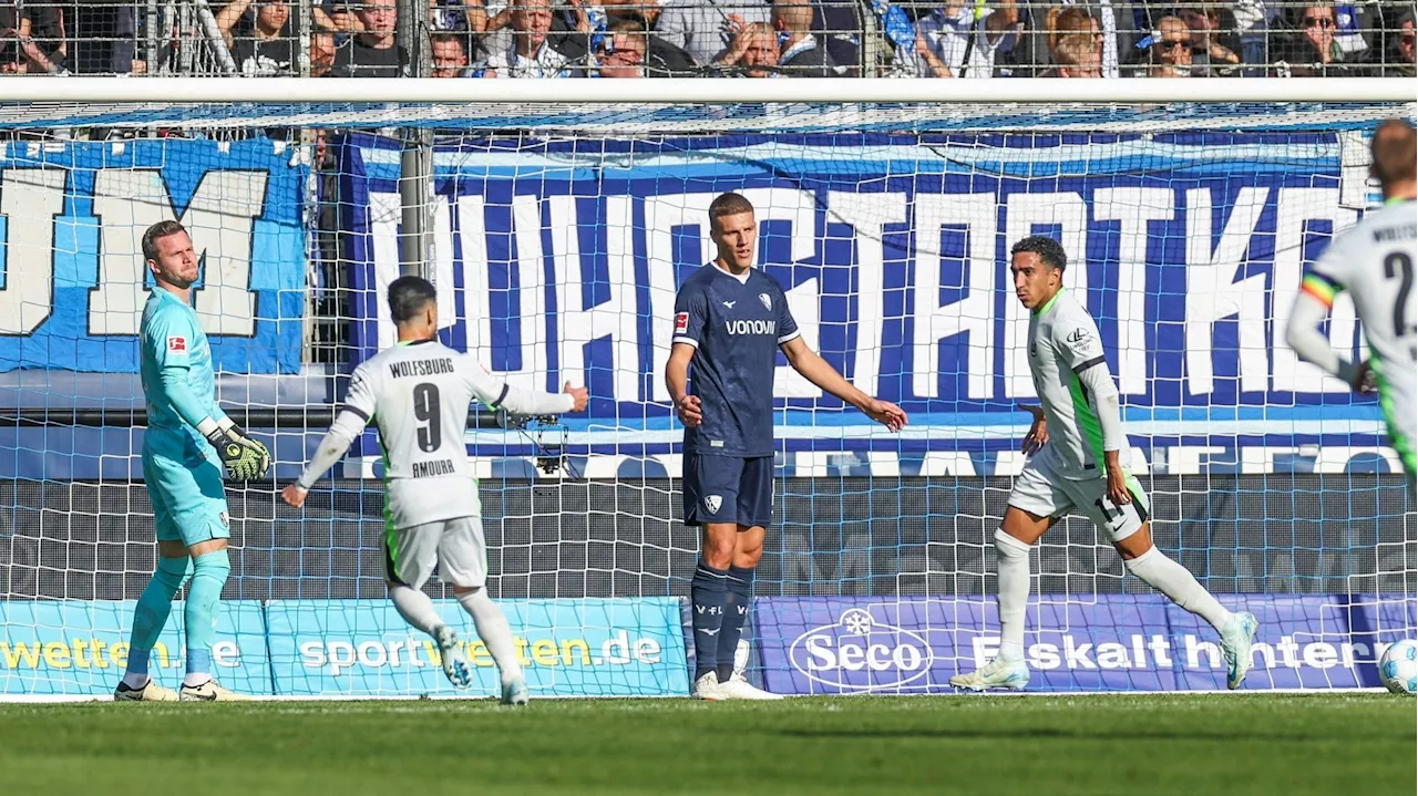 Bundesliga: VfL Bochum auch gegen VfL Wolfsburg weiter sieglos