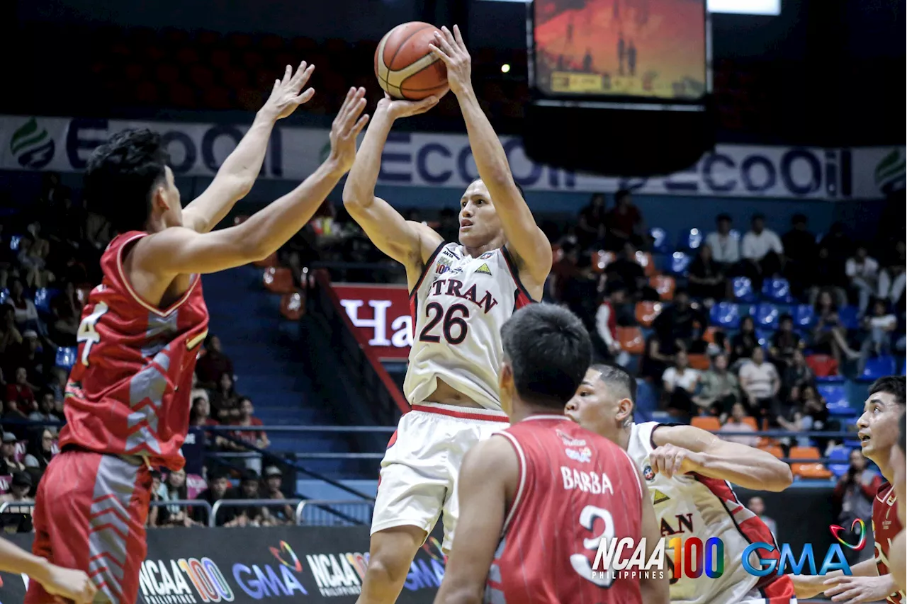 NCAA champ San Beda escapes skidding Perpetual, Letran routs undermanned Lyceum