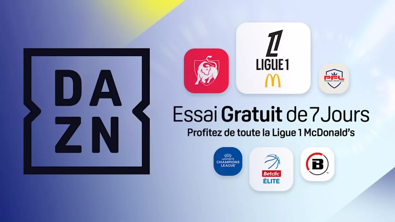 Regardez la Ligue 1 gratuitement avec cette offre limitée DAZN