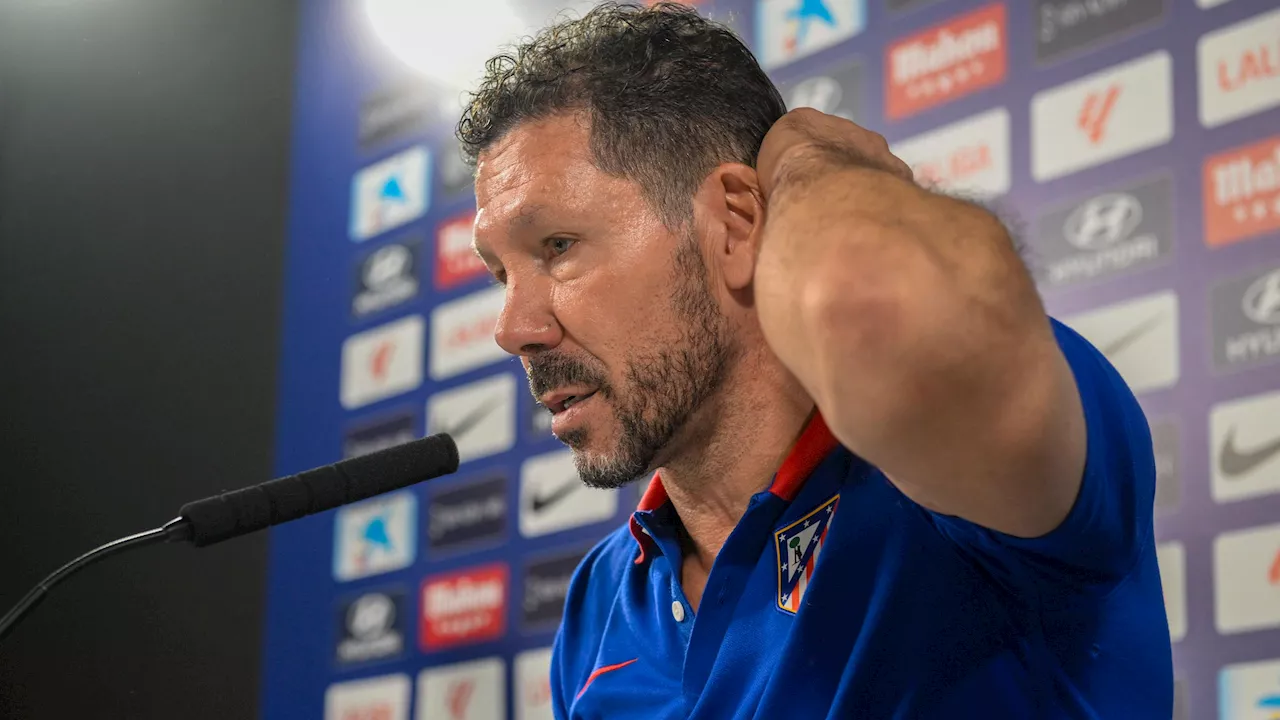 Simeone: 'No veo falta de compromiso en el equipo'