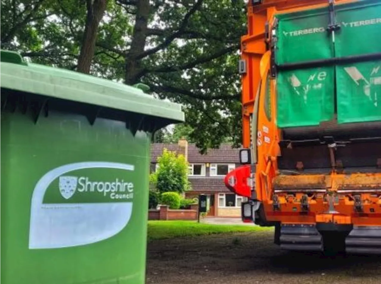 Shropshire Council Green Waste Stickers Fail, Causing Bin Collection Chaos