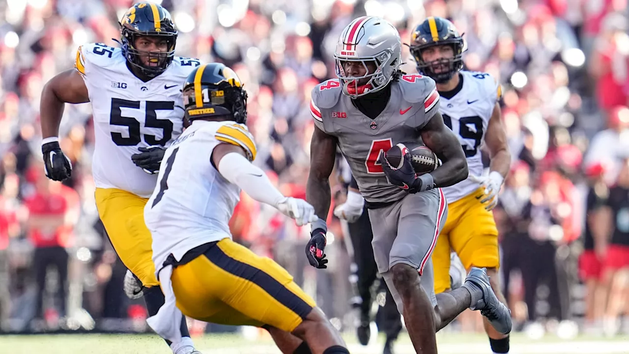 WATCH: Ohio State Buckeyes' Jeremiah Smith Makes Insane One-Handed TD Grab