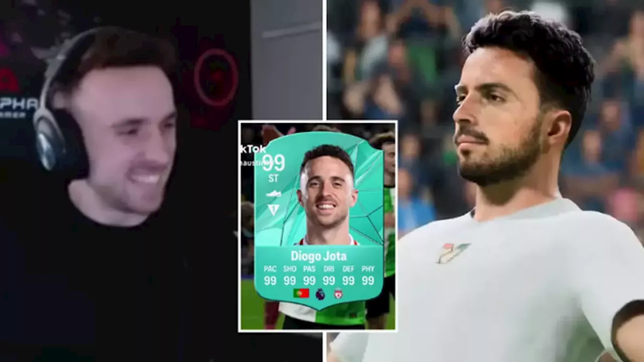 Diogo Jota's FC 25 Ultimate Team 'leaked' and it's as ridiculous as you'd expect