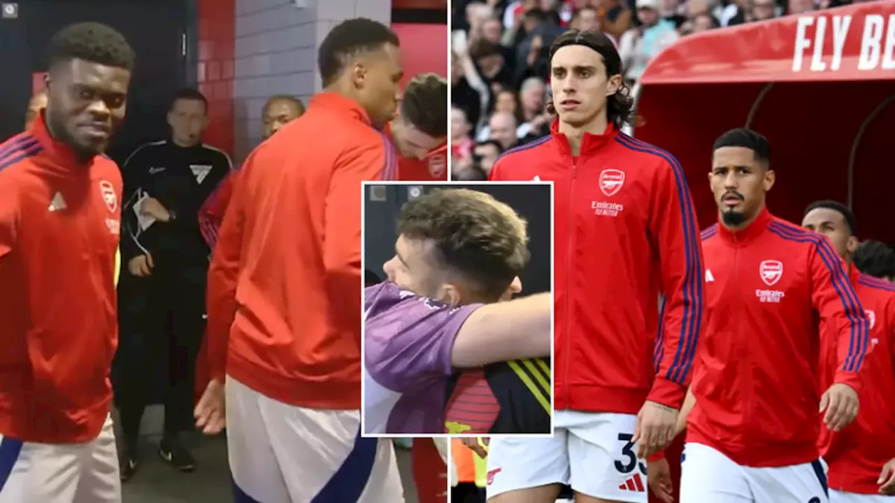 Fans notice how different Arsenal's pre-match routine was ahead of Southampton game and it speaks volumes