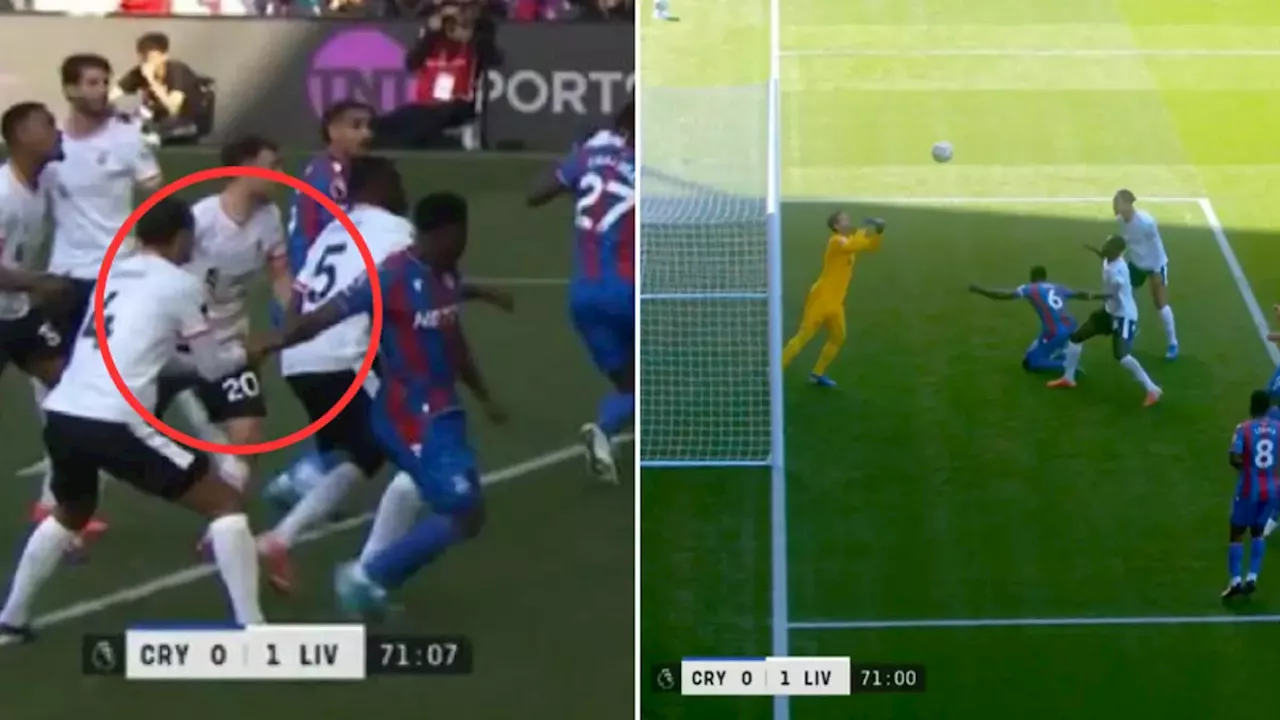 Premier League release statement after Marc Guehi denied penalty vs Liverpool with fans left furious