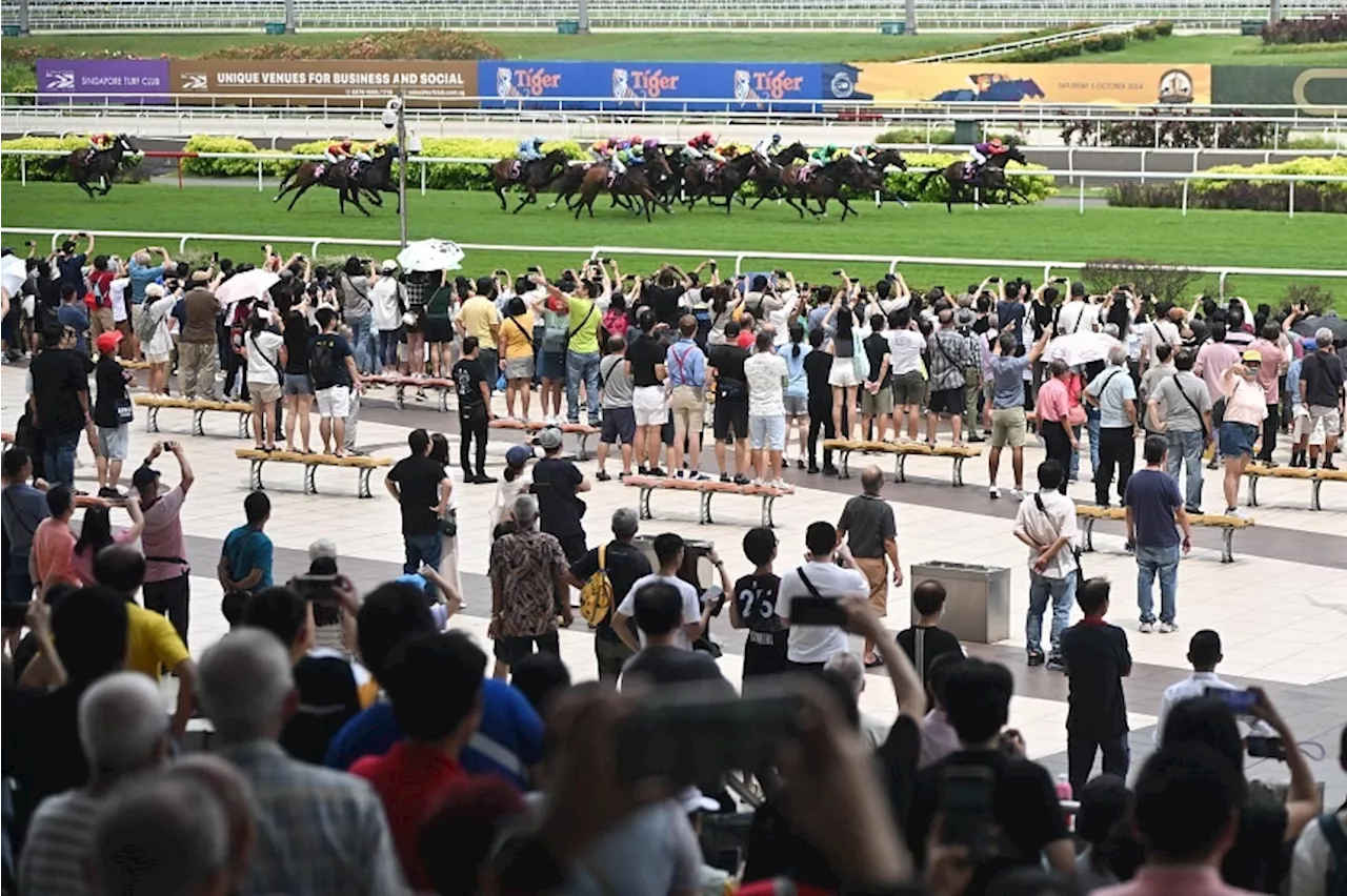 Thousands gather to witness final horse races at Singapore Turf Club on Oct 5