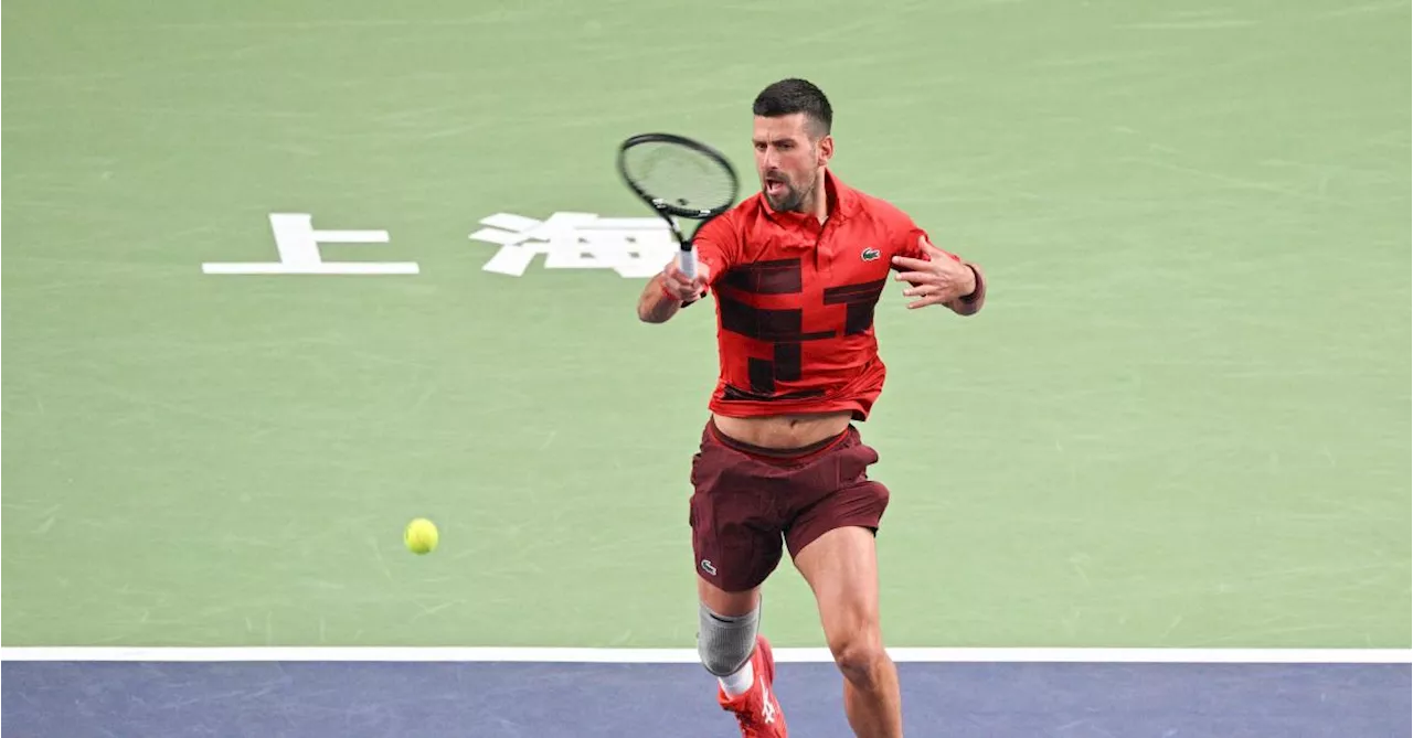 ATP Shanghai : match compliqué, mais retour gagnant pour Novak Djokovic (vidéos)