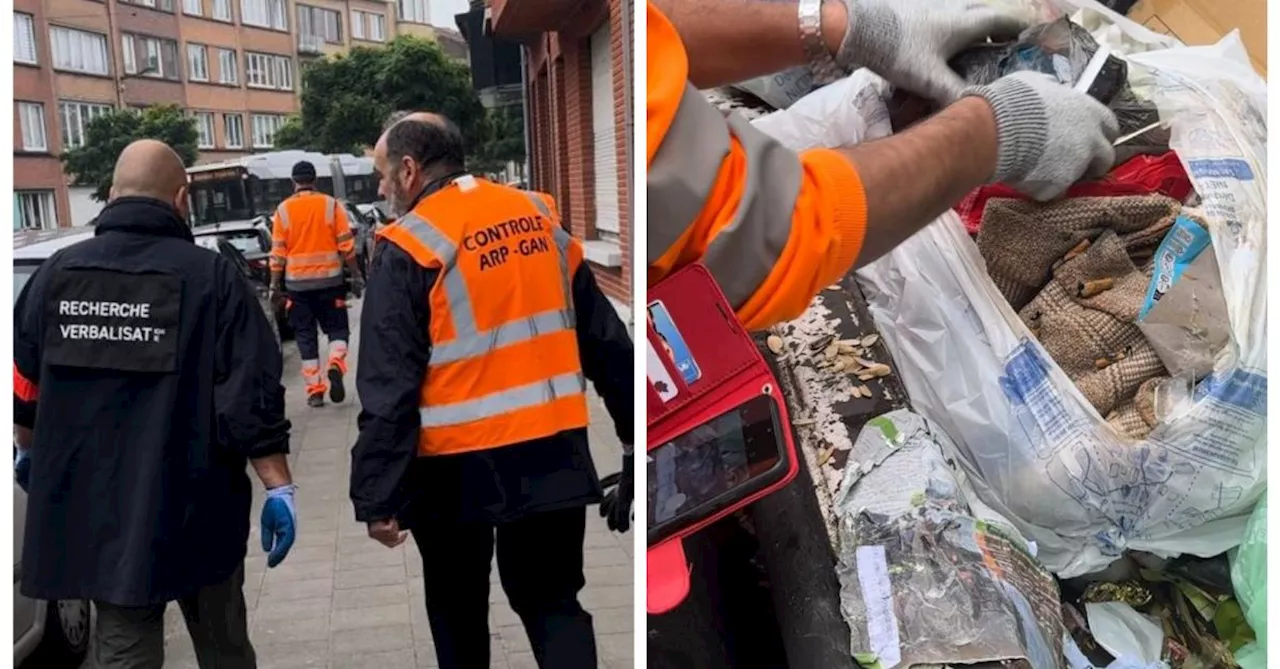 Première action « Trash Tripartite » réussie dans la commune d’Evere: 170 sacs fouillés!