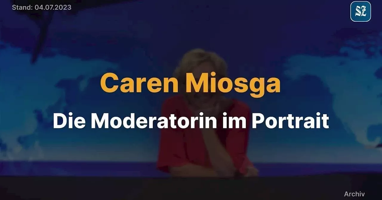 Video: Caren Miosga: Die Moderatorin im Portrait