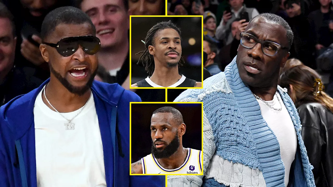 I was there when Shannon Sharpe, Ja Morant, his dad and LeBron James almost got in a fight at Los Angeles...