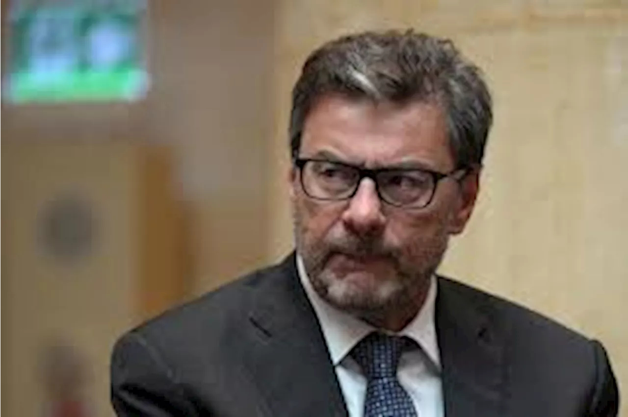 Giorgetti: la revisione del Pil da parte dell'Istat non cambia i piani del Governo